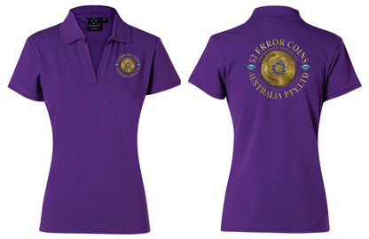 Ladies 2ECA - Logo Polo Shirt